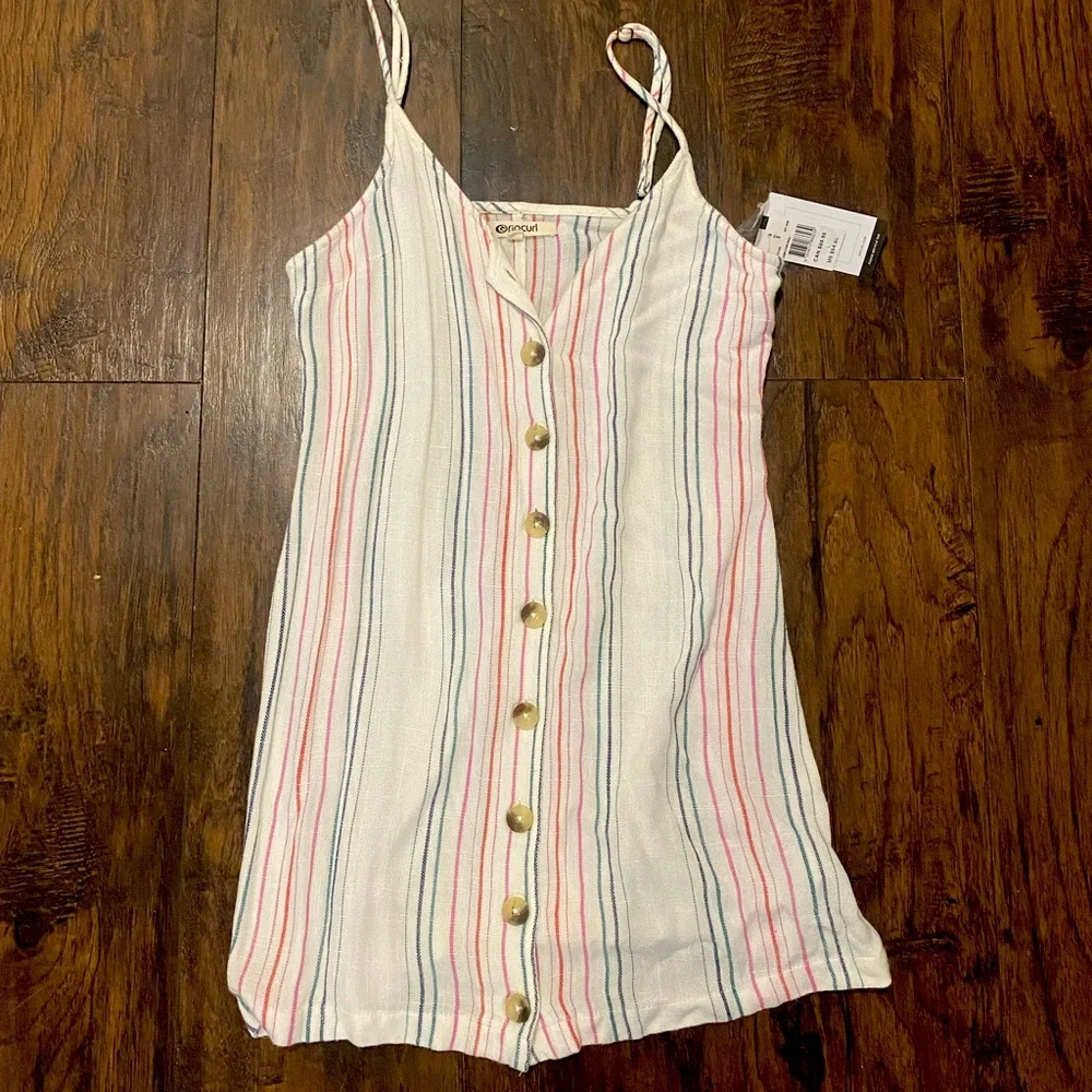 NWT Ripcurl striped dress - Picture 1 of 6